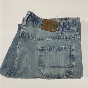 Levi Signature Strauss & Co Classic‎ Blue Denim Jeans 36x34 Low Boot 0543